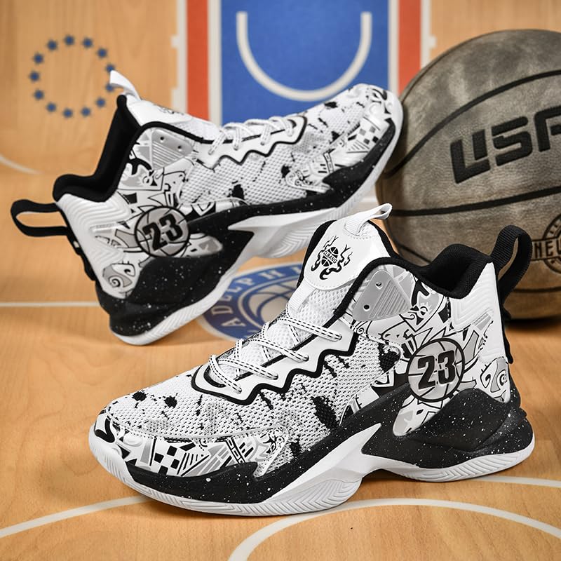 Boy's Basketball Shoes Lightweight Fashion Sneakers2