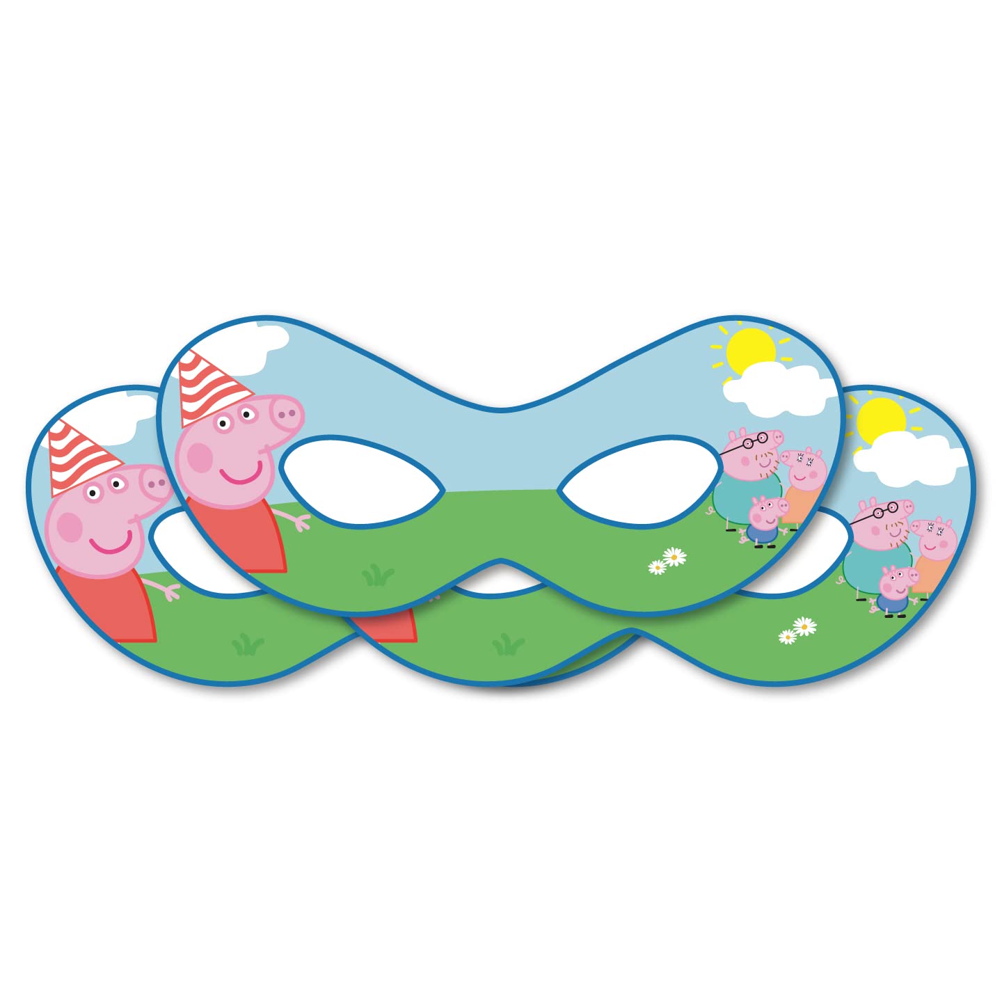 Festiko® 18 Piece Assorted Paper Cartoon Pig Eyemasks, Cartoon Pig Theme, Cartoon Pig Birthday Decoration Masks, Dress-Up Party Accessory, Cartoon Pigs Party Favors, Return Gifts for Kids (B0B24W7HVB) Amazon Price History, Amazon Price Tracker