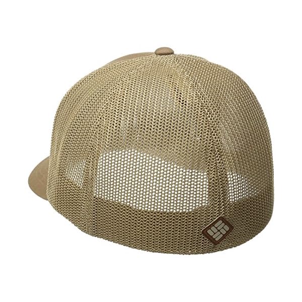 Columbia Men's Mesh Ballcap, Delta, Tree Flag, Small/Medium