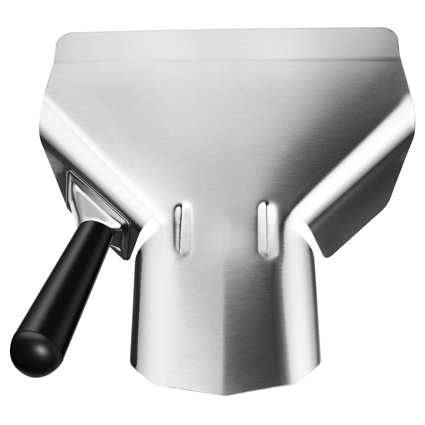 ULTECHNOVO Stainless Steel Popcorn Scoop with Non Slip Handle Tool for Quick Popcorn Dispensing Bags Boxes Bowls Lightweight Design Bar Kitchen Use