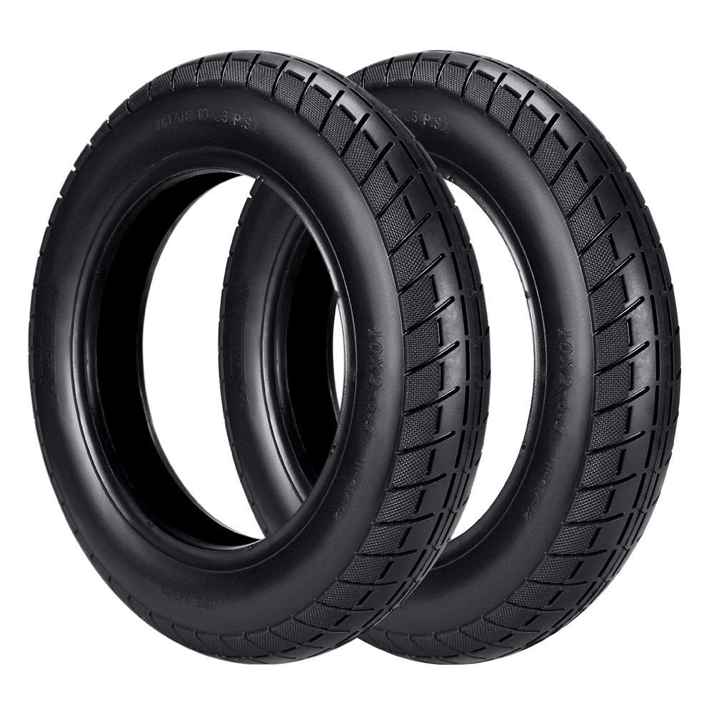 Rueda de Repuesto de neumático de Scooter Delantero/Trasero de 10 Pulgadas para M365 de 8,5 Pulgadas,neumático Exterior de Goma de Scooter eléctrico para M365 Pro