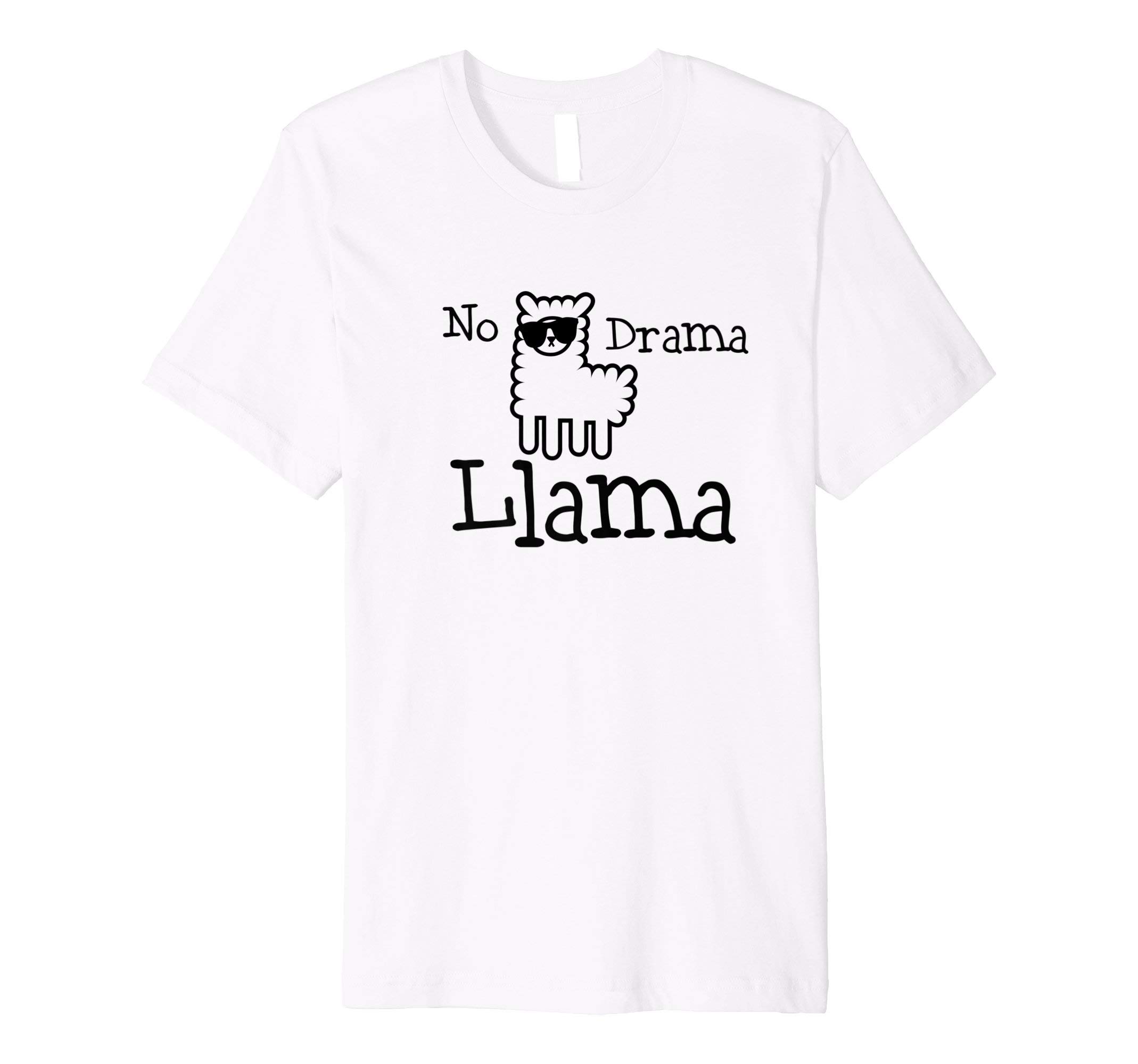 Funny No Drama Llama Cute Farmyard T Shirt