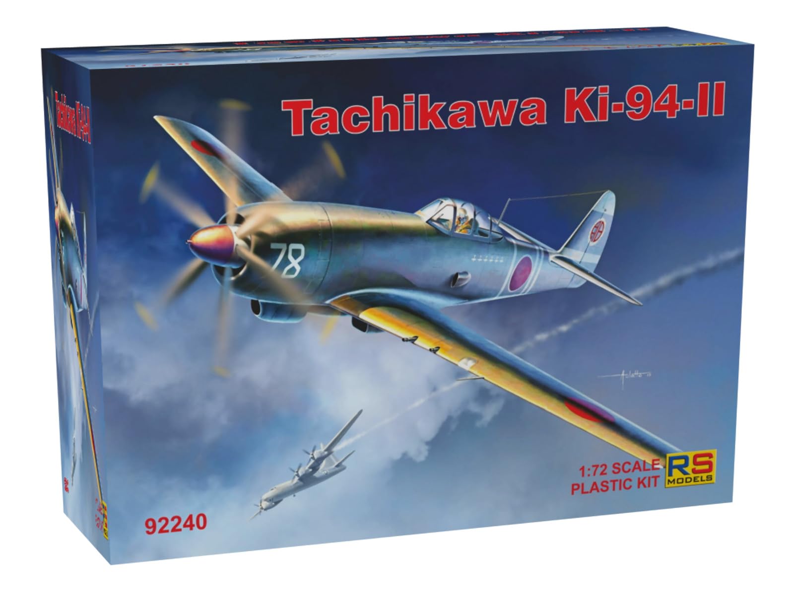 RSモデル 1/72 日本陸軍 高高度迎撃戦闘機 立川飛行機 キ-94Ⅱ 未