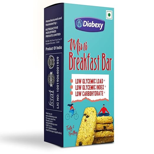 Diabexy Mini Breakfast Bar 100 gm