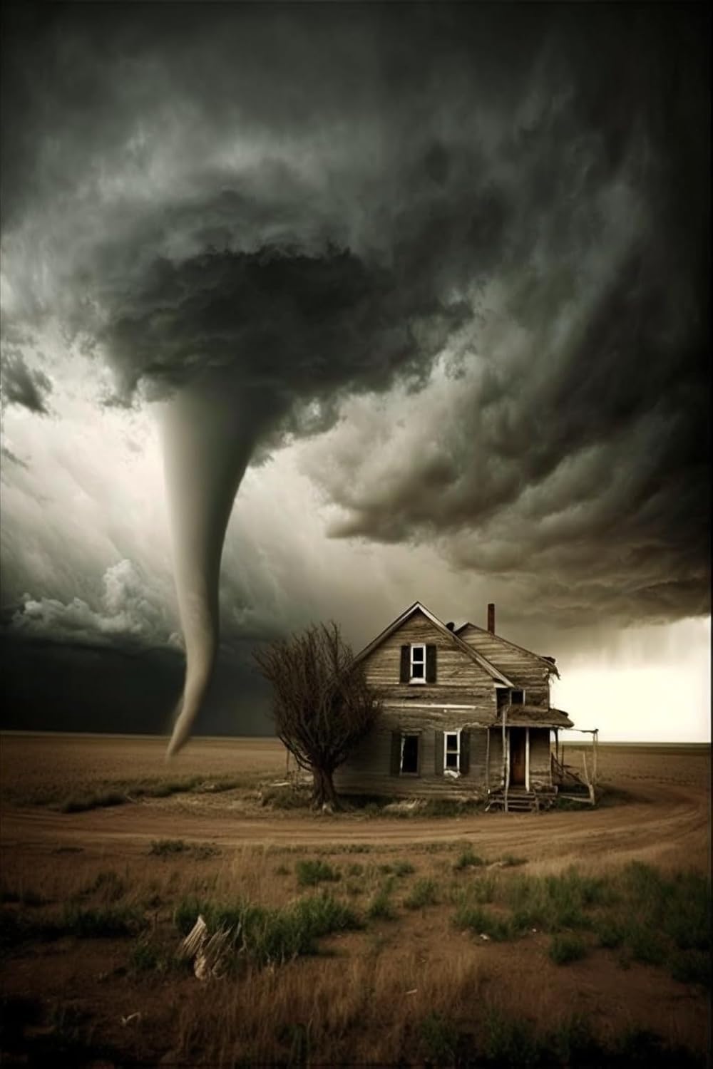 Tornado - 1000 Pieces Jigsaw Puzzle-Family Entertainment Leisure Fun Interactive,Develop Patience,Relaxing Holiday Puzzles Gifts for Women