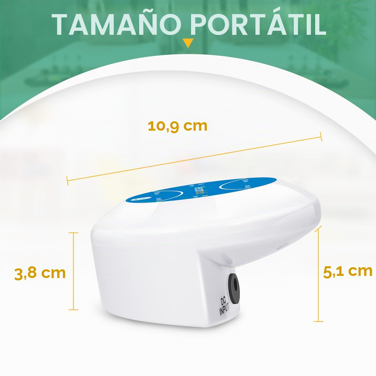veicomtech Máquina de desintoxicación iónica para baño de pies, sistema de spa de pies para el hogar, salón, club de spa con 2 matrices y 100 forros de bañera
