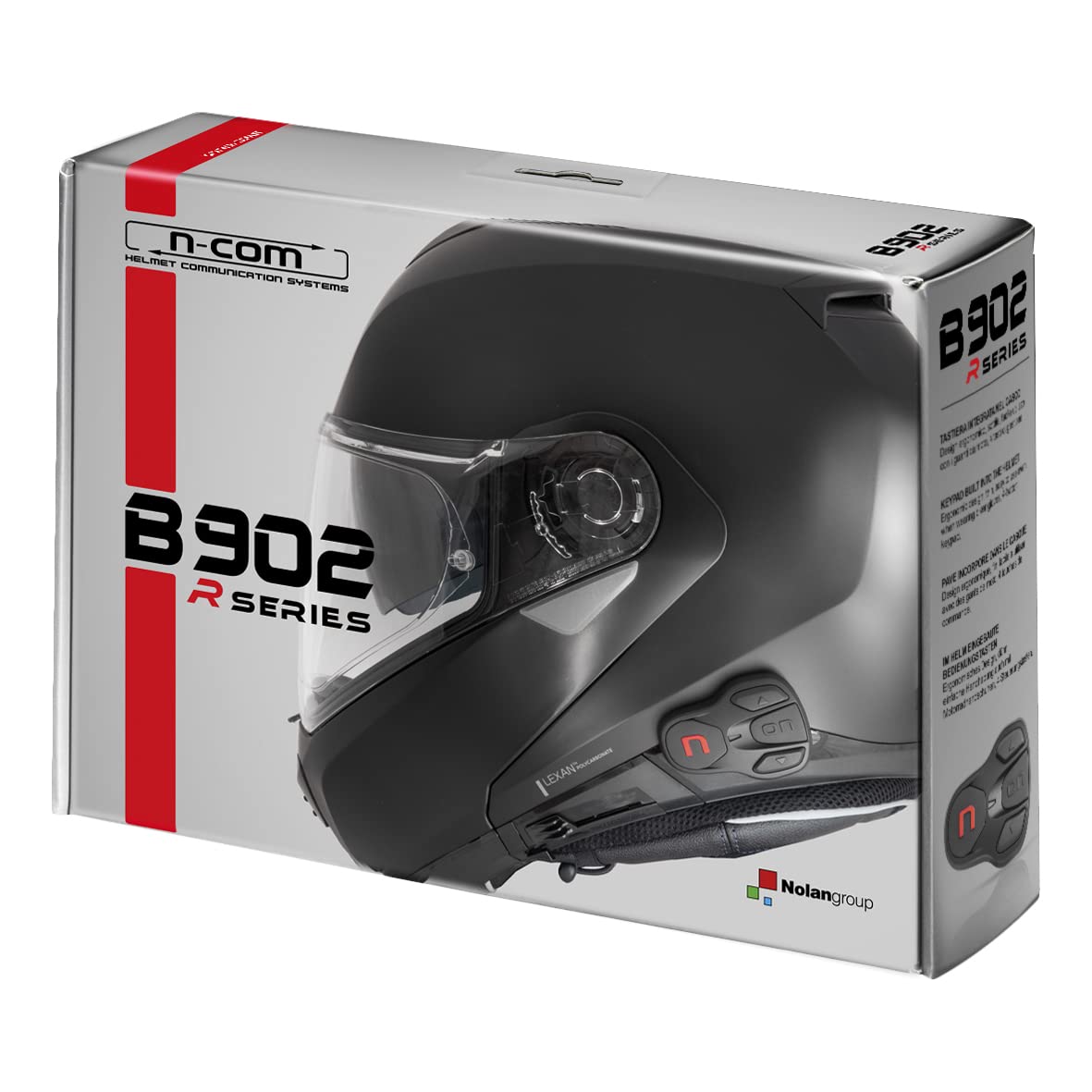 Nolan N-Com B902 R system komunikacji Bluetooth