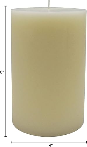 Miniatura 6 de Michaels Paquete de 12 unidades 4 x 6 pulgadas vela de pilar marfil de Ashland