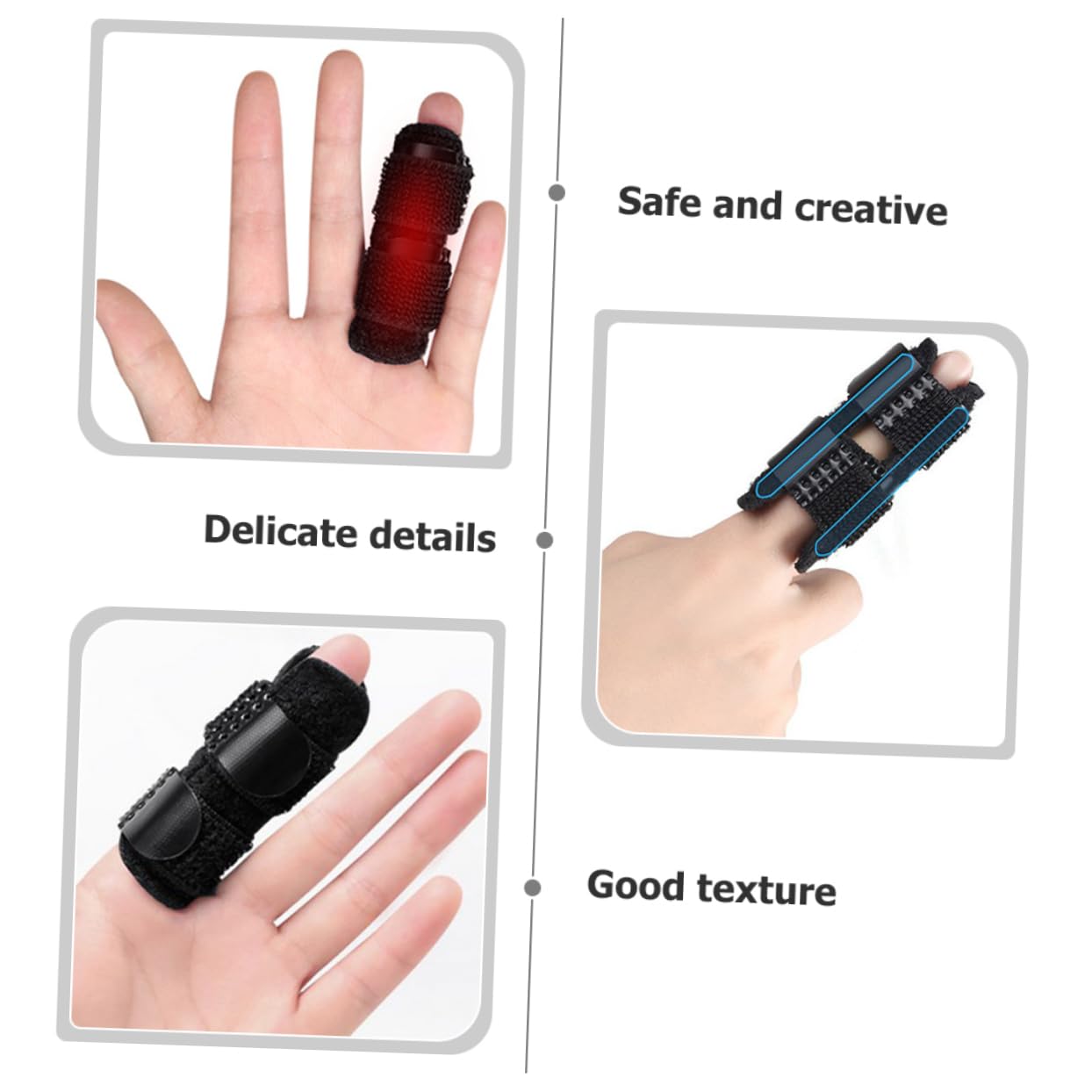 MOLUCKFU Protective Joint Brace Portable Finger Joint for Sports for Muscle Strain