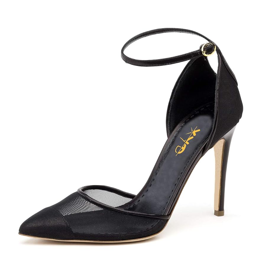 Amazon.com | XYD Women Sexy Mesh D'Orsay Pumps Pointed Toe