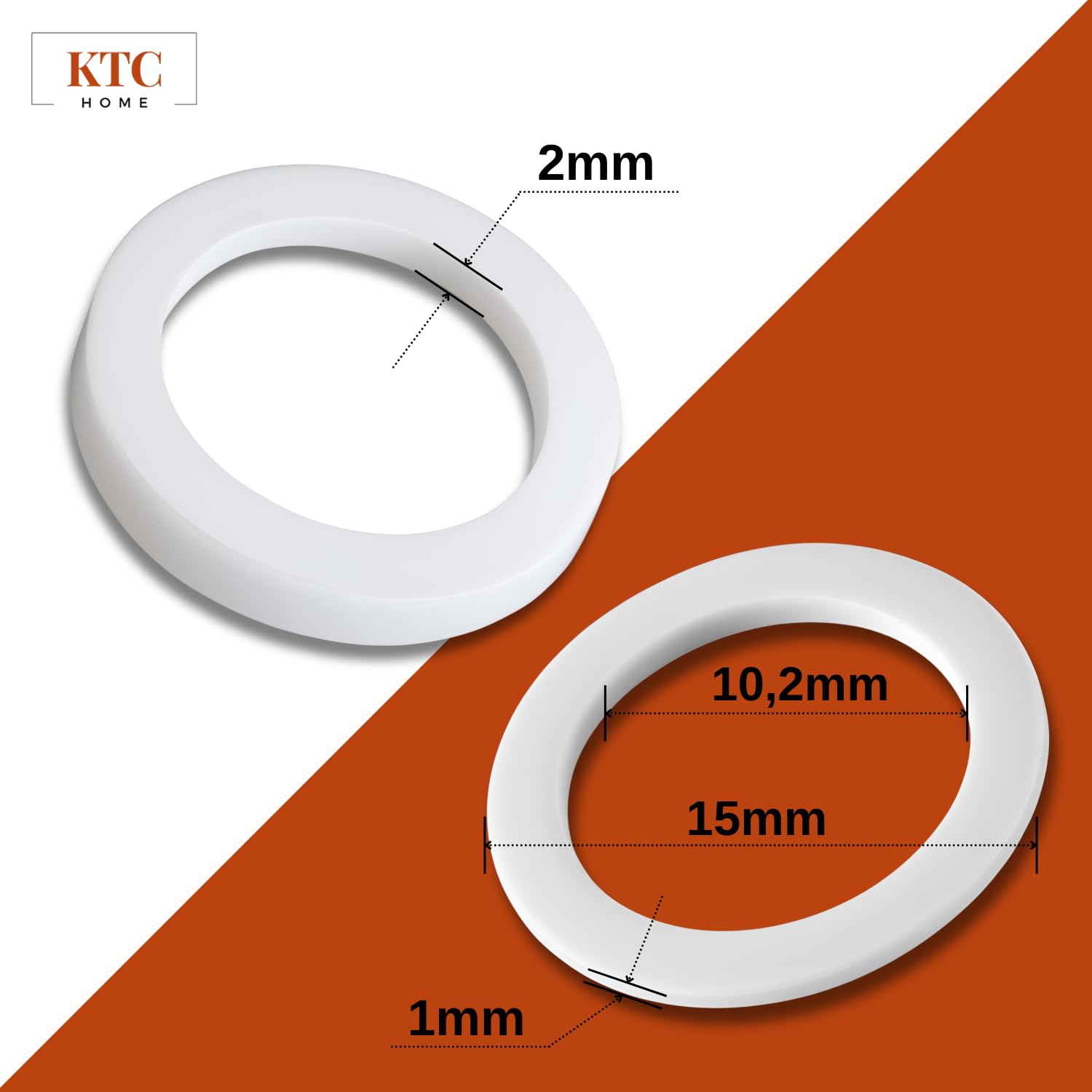 Anelli Rilegatura,Anelli Per Libro,Anello Per Libri In Metallo,Loose - Foto 9