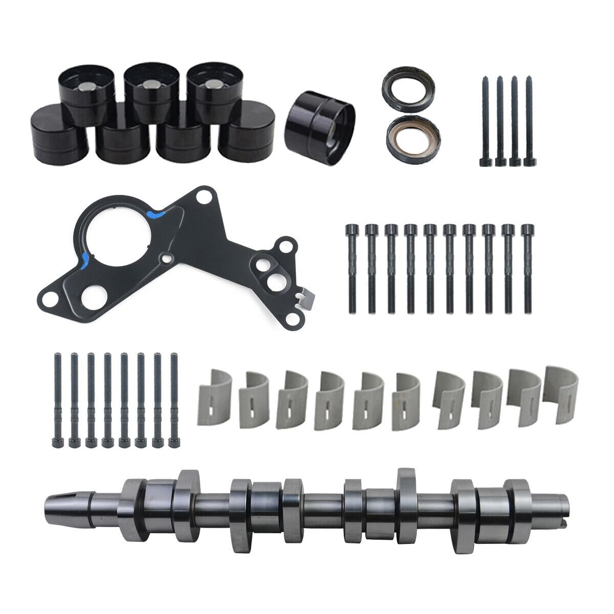 Kit de árbol de levas compatible con A4 B6 B7 Pa-ssat 3B3 3B6 1.9 TDI 2.0 TDI BKE BRB BPW 038109101AF