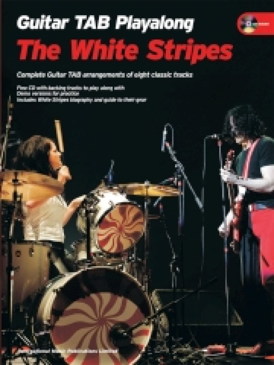 White Stripes-Guitar Tab Playalong-Music book with Cd