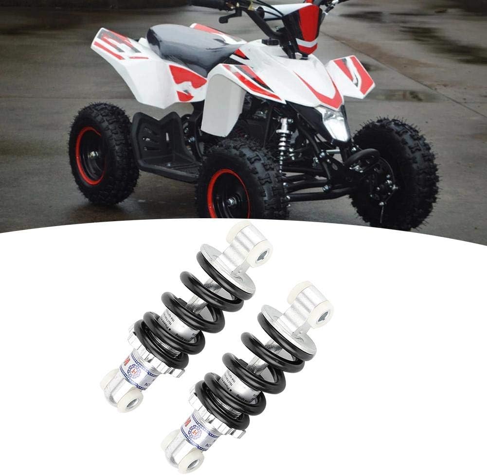Qiilu Rear Shock Absorber, 2pcs 125mm 750LBS Rear Shock Damper Fits for ATV -Kart Scooter