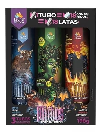 Kit 3 Tubos After Efervescente - Mithos Energy Drink