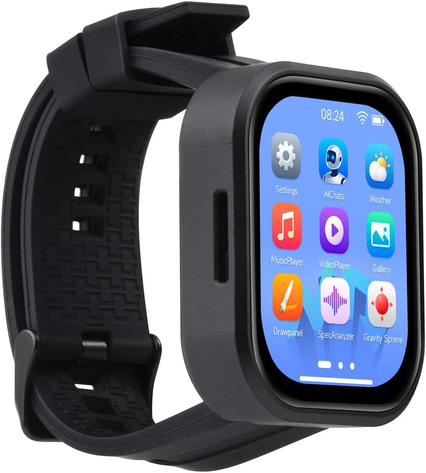 Waveshare ESP32-S3 2.06inch AMOLED Touch Watch Development Board, 32-bit LX7 Dual-core, 410×502 Pixels, QSPI, Onboard Dual Digital Microphones Array, ESP32 with Display, Without Battery