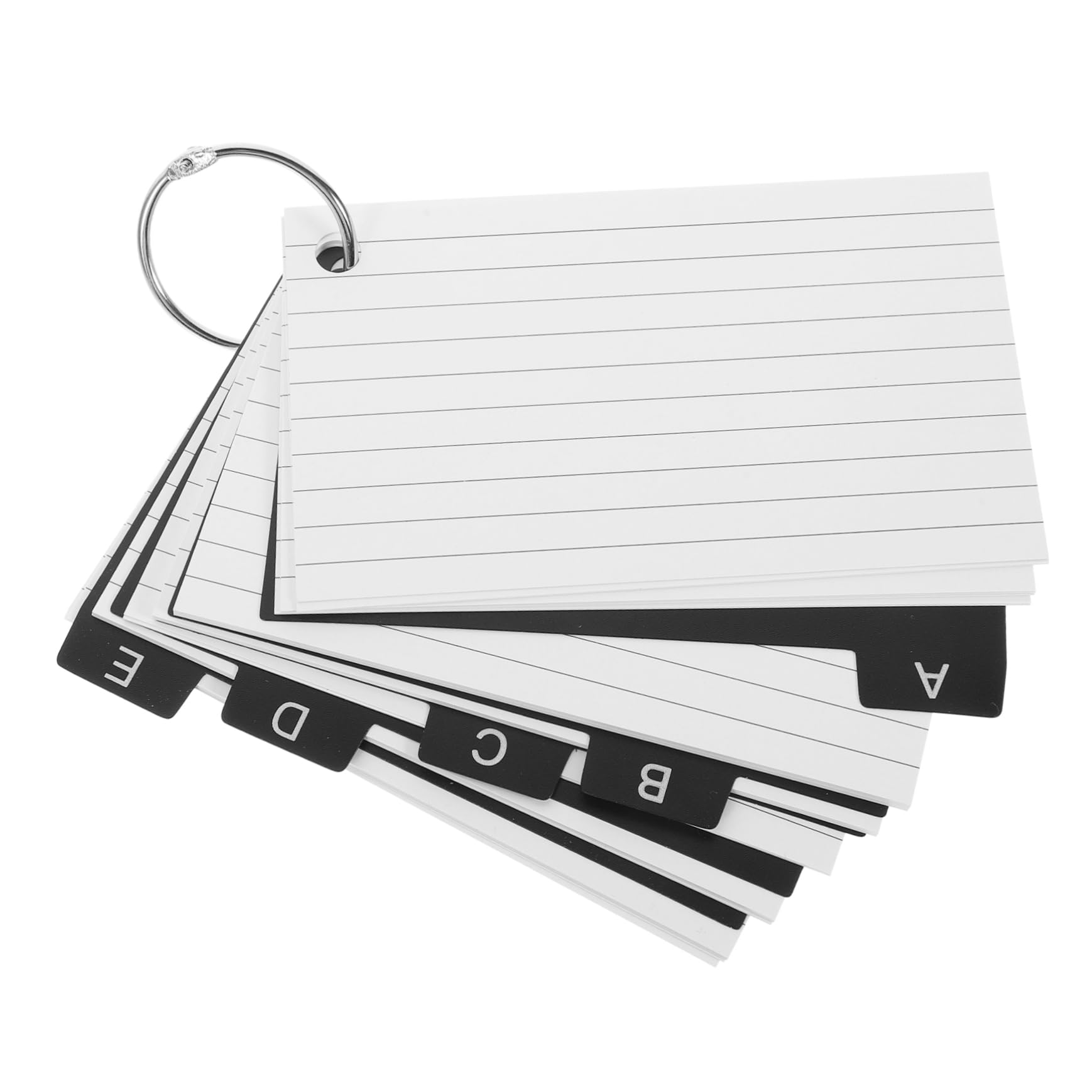 Gadpiparty 5 Sätze Karteikarte Lesezeichen Stichwort Leere Karten Studieren Bindemittel Karteikarten Farbig Blinken Index Kartenzubehör Englische Wortkarten Memo -karten Papier