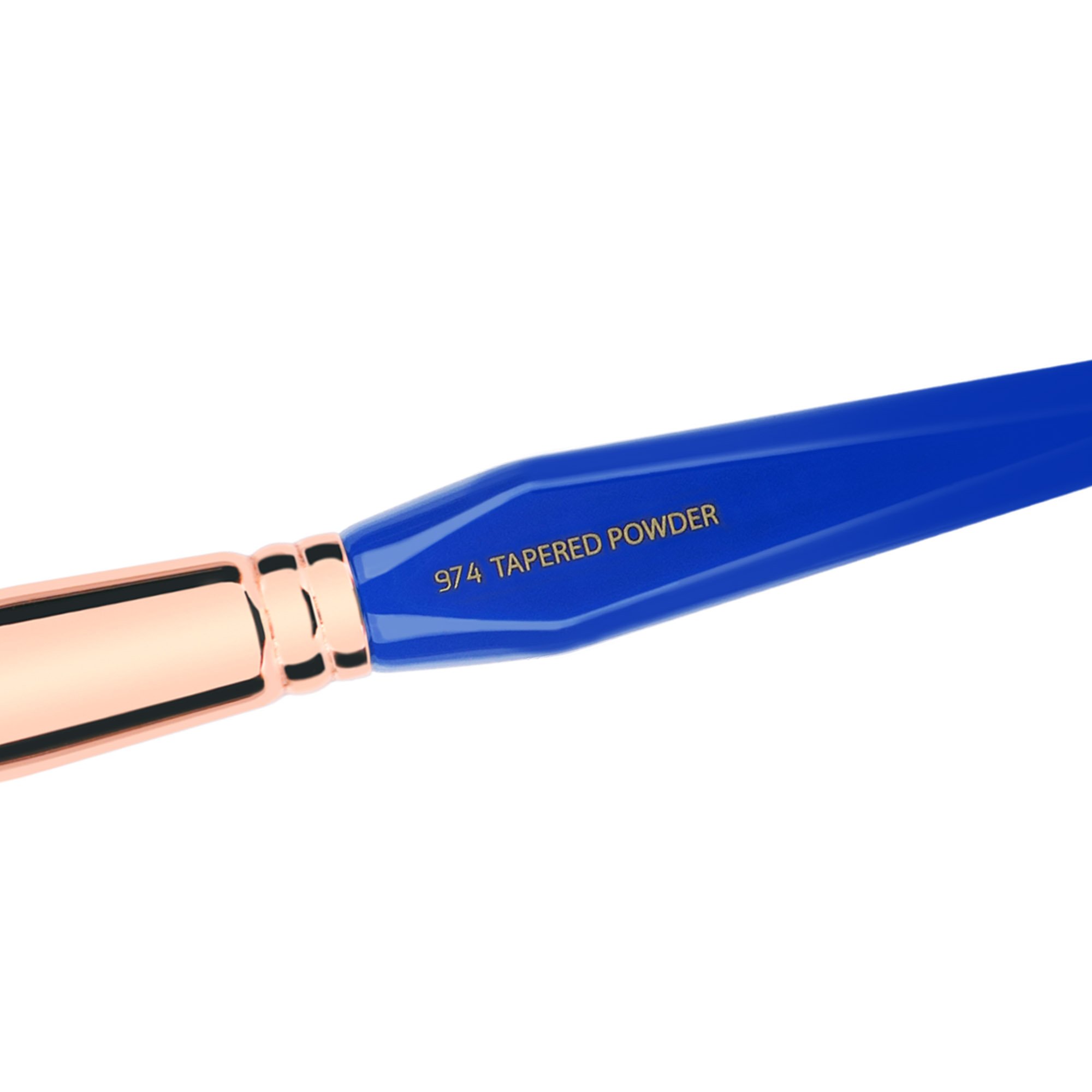 Bdellium Tools Pennello professionale per trucco Golden Triangle Series - Cipria affusolata 974