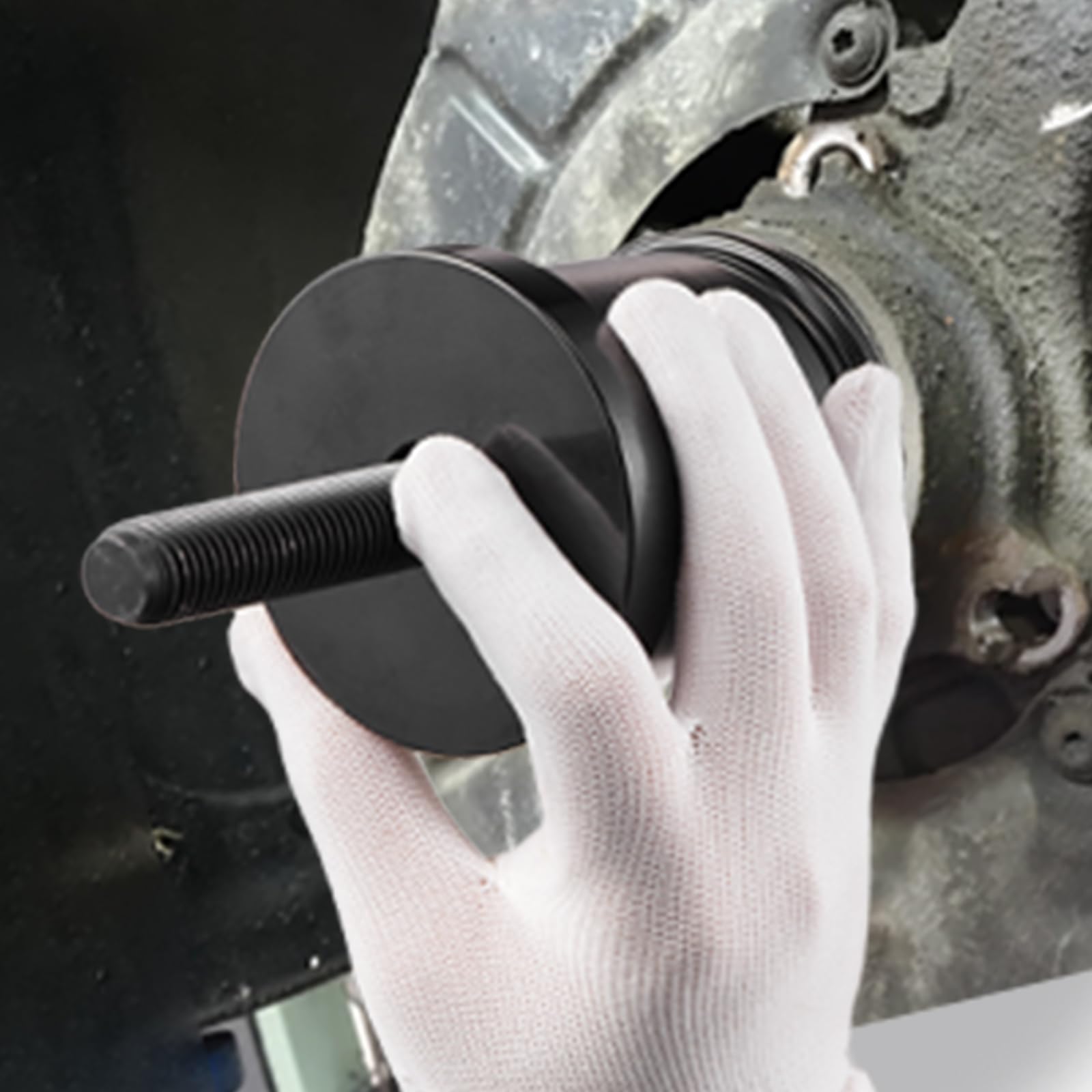 VEVOR Kit de Prensa Resistente para Cojinetes de Rueda, 23 uds, para Extracción e Instalación de Cojinetes de Tracción Delantera, con Tornillo Deslizante, Bujes, Placas de Manguito y Estuche