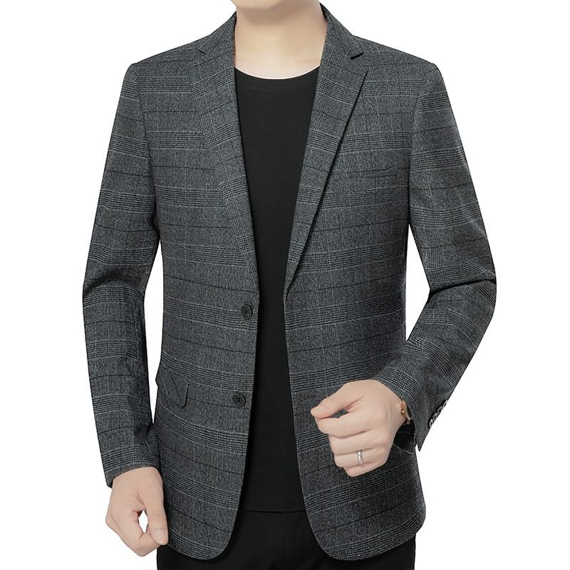 Casual Blazers Casual Blazers for Men Lightweight Two Button Suit Jacket Performance Sport Coat Western Sport Coats2