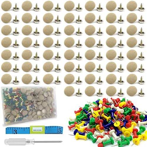 60x Kfz-Reparaturnieten Auto Dachhimmel,Repair Nieten Dach Reparatur Schnalle - Foto 4