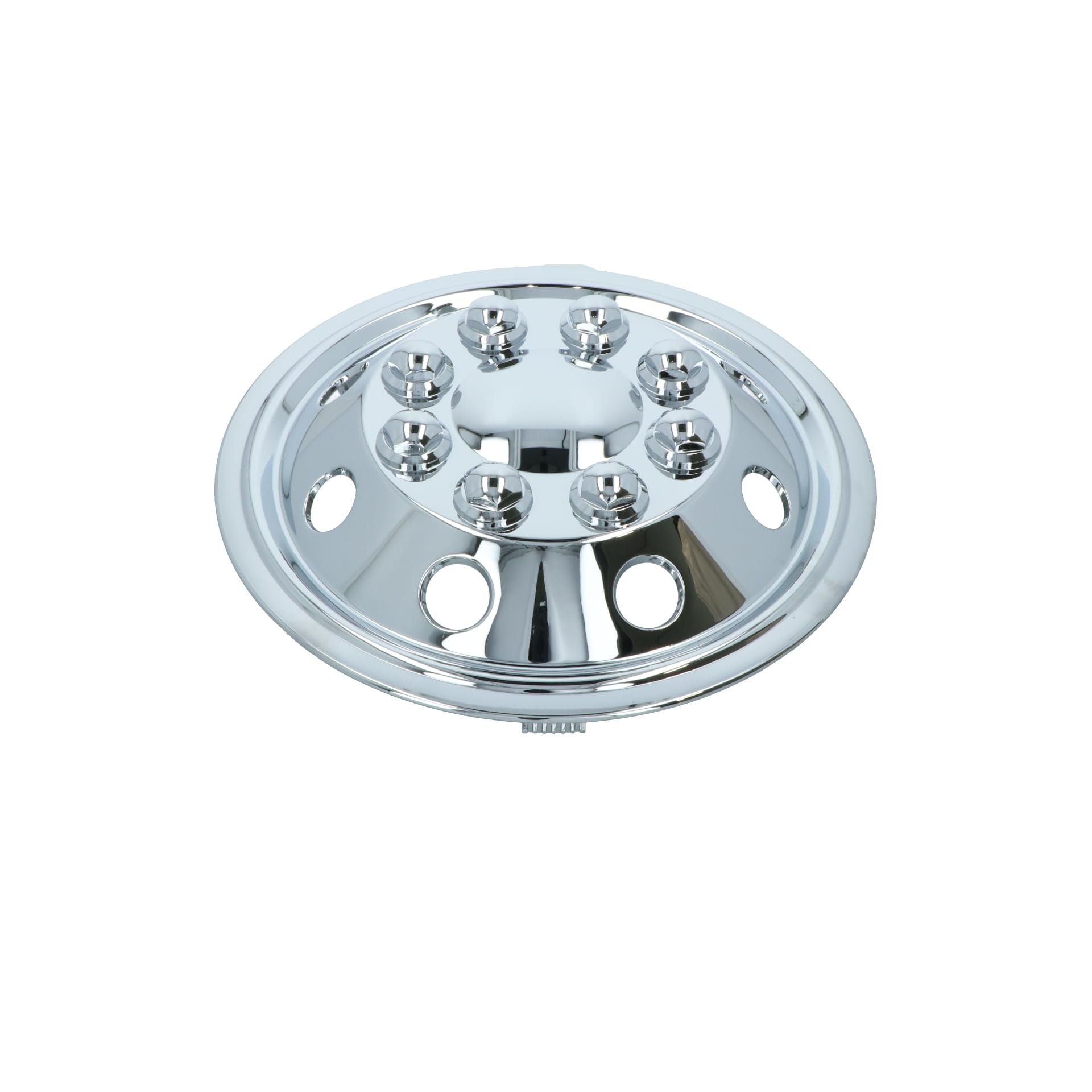 Set Di 4 Copricerchi Carpoint 16 Pollici Cromati - Per Cerchioni Bombati - Foto 2