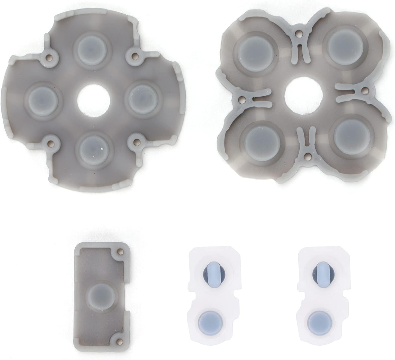 PS 5 Controller Conductive Rubber Pad, Sensitive Silicone Replacement Buttons with Quick Response, Capacitive Rubber Pad Technologys for PS 5 Handle Repair Parts