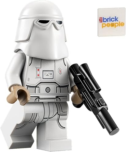 LEGO Star Wars minifigura Snowtrooper con capa de cintura Blaster y Armor Kama