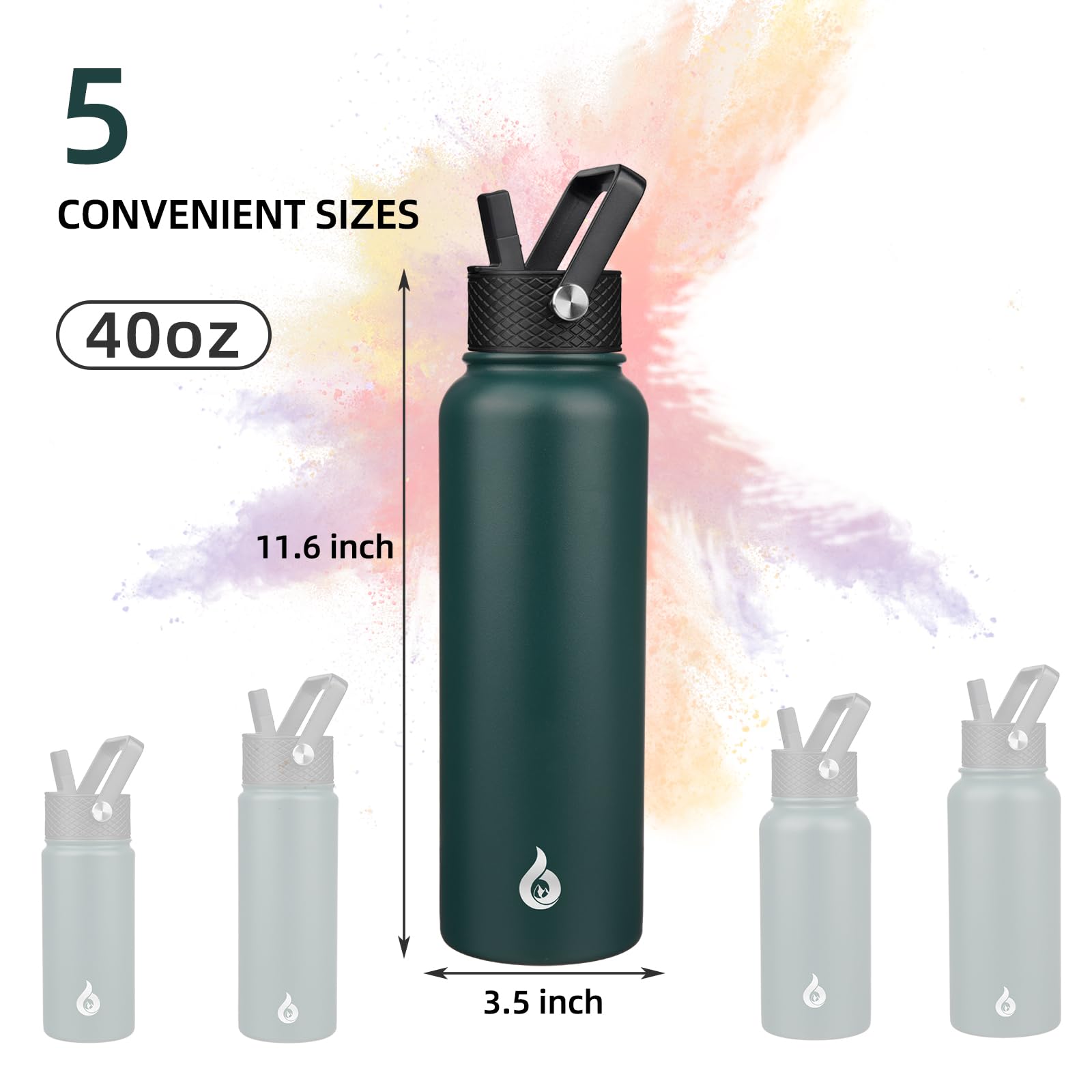 BJPKPK Insulated Beverage Bottle