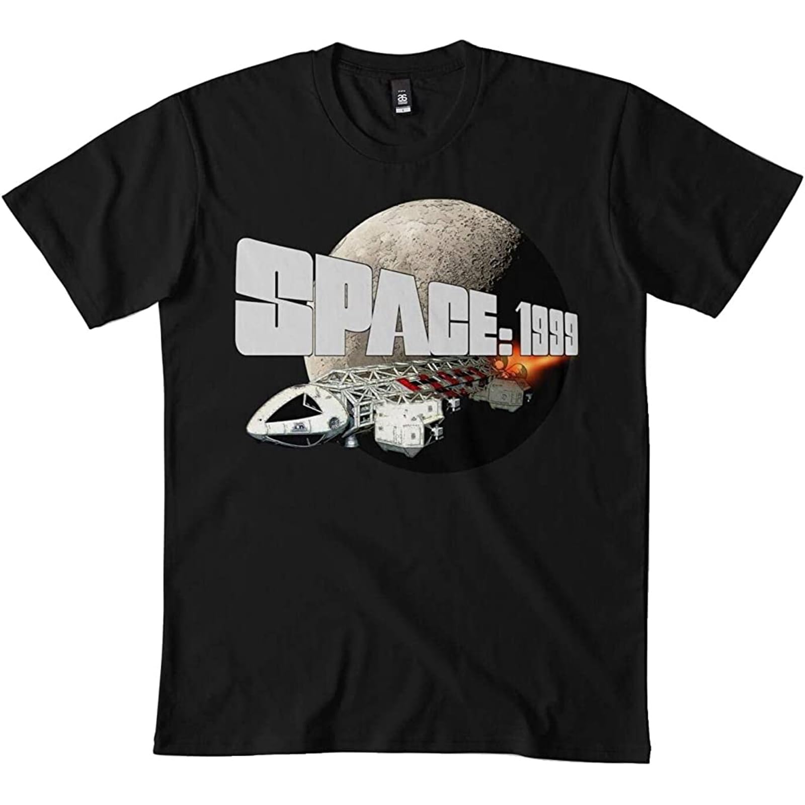Space 1999 Eagle Transporter Men T-Shirt Unisex Tee Black L