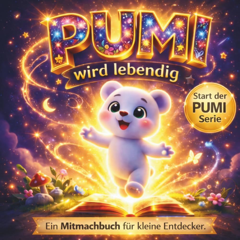 PUMI wird lebendig: Ein Mitmachbuch "für kleine Entdecker"