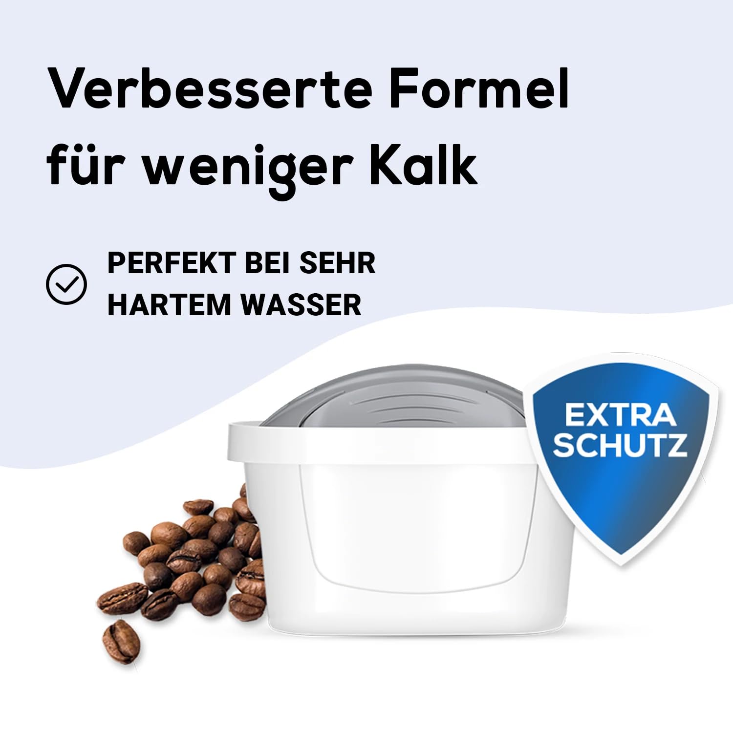 PearlCo - Protect+ unimax Pack 15 wkładów filtrujących do bardzo twardej wody – pasuje do Brita Maxtra