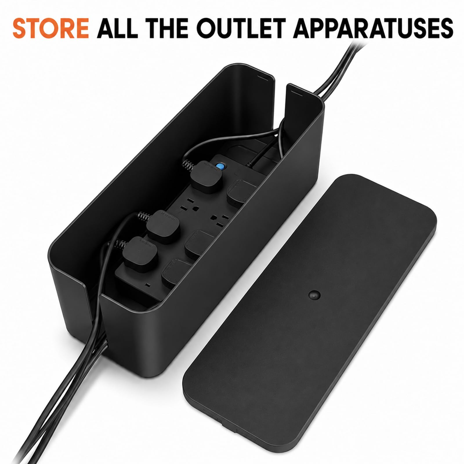 Desk Cable Organizers - Hide Cords & Clutter -6 Desk Cable Organizers - Hide Cords & Clutter -6