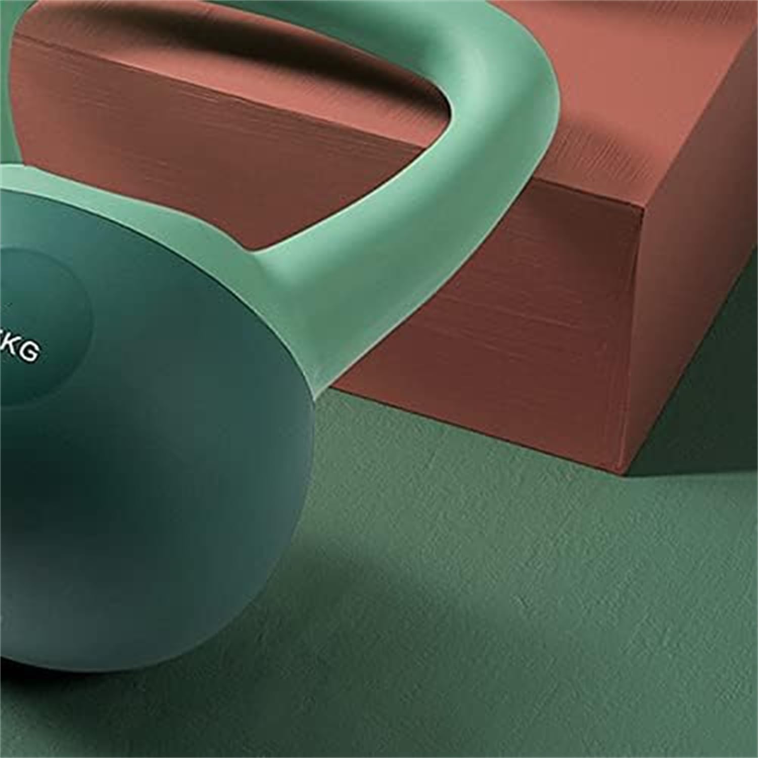Kettlebell souple avec poignée antidérapante, poids de bouilloire pour fitness 4 kg, 6 kg, exercice, entraînement, gym à domicile, fitness, exercice, cardio musculation et haltérophilie