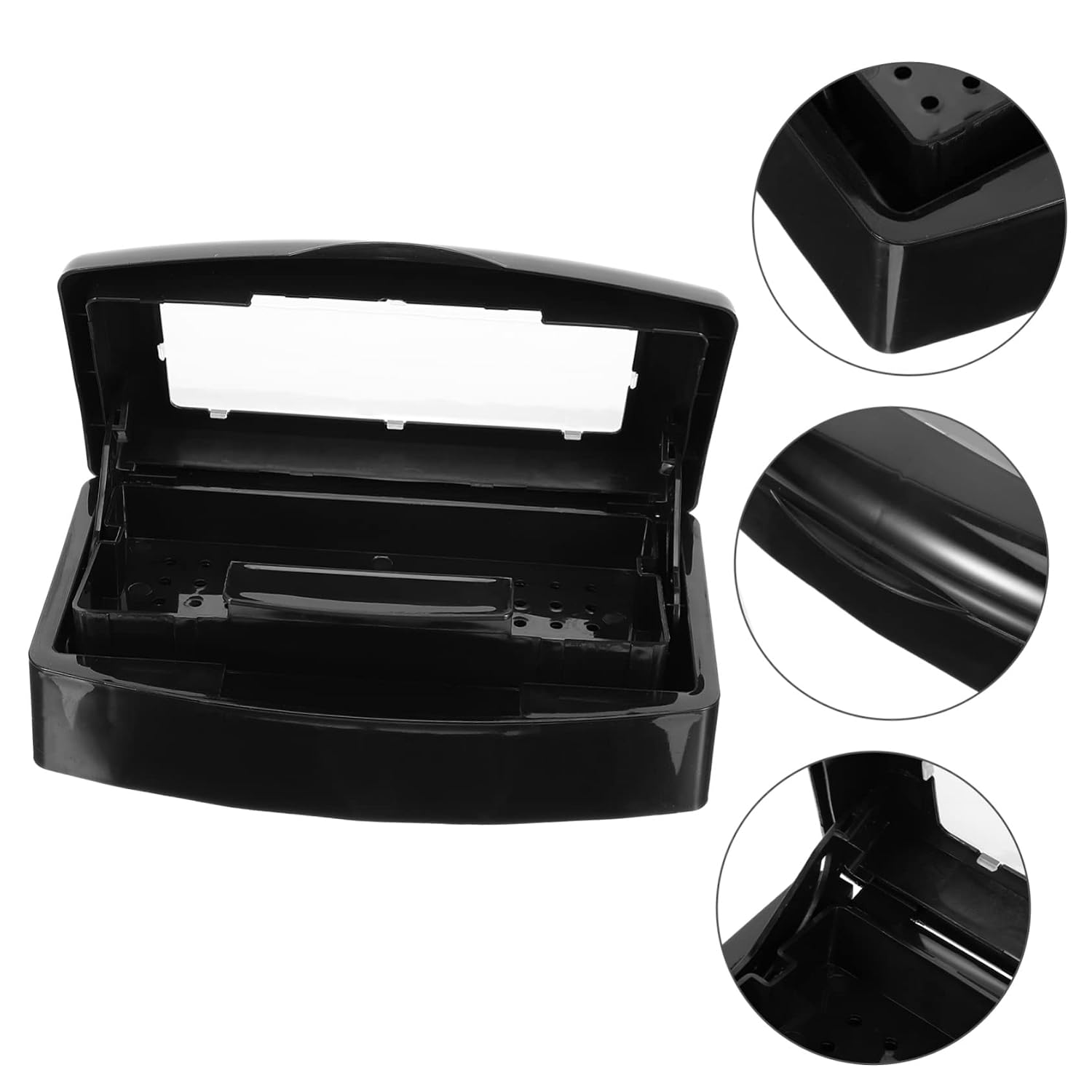 Manicure Tools Nail Art Supplies Sterilizer Tray Box Tweezers Organizer for Women