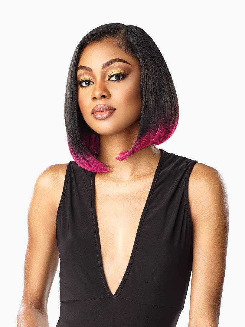 Sensationnel Vice HD Lace Wig Natural Density Pre Plucked hairline Baby Hair VICE UNIT 3 (LT613/PINK)