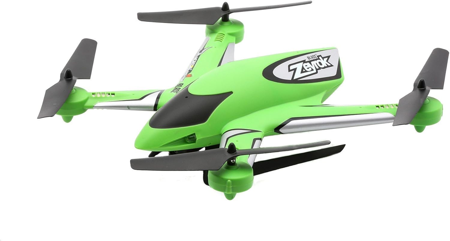 Blade Zeyrok RTF RC Quadcopter with HD Camera, Safe Technology, DSMX Transmitter, Battery & Charger (Green)