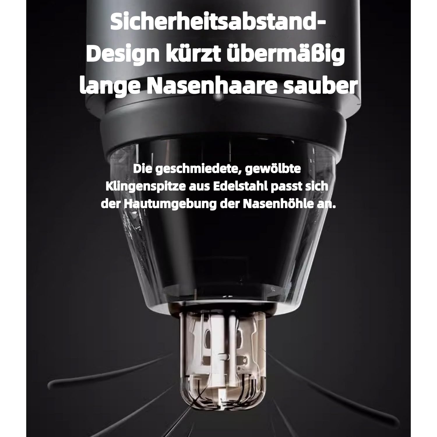 Nasenhaartrimmer Herren Mr. Bold Pro-Nasenhaartrimmer Mit Hautschonendem Design Für Präzise