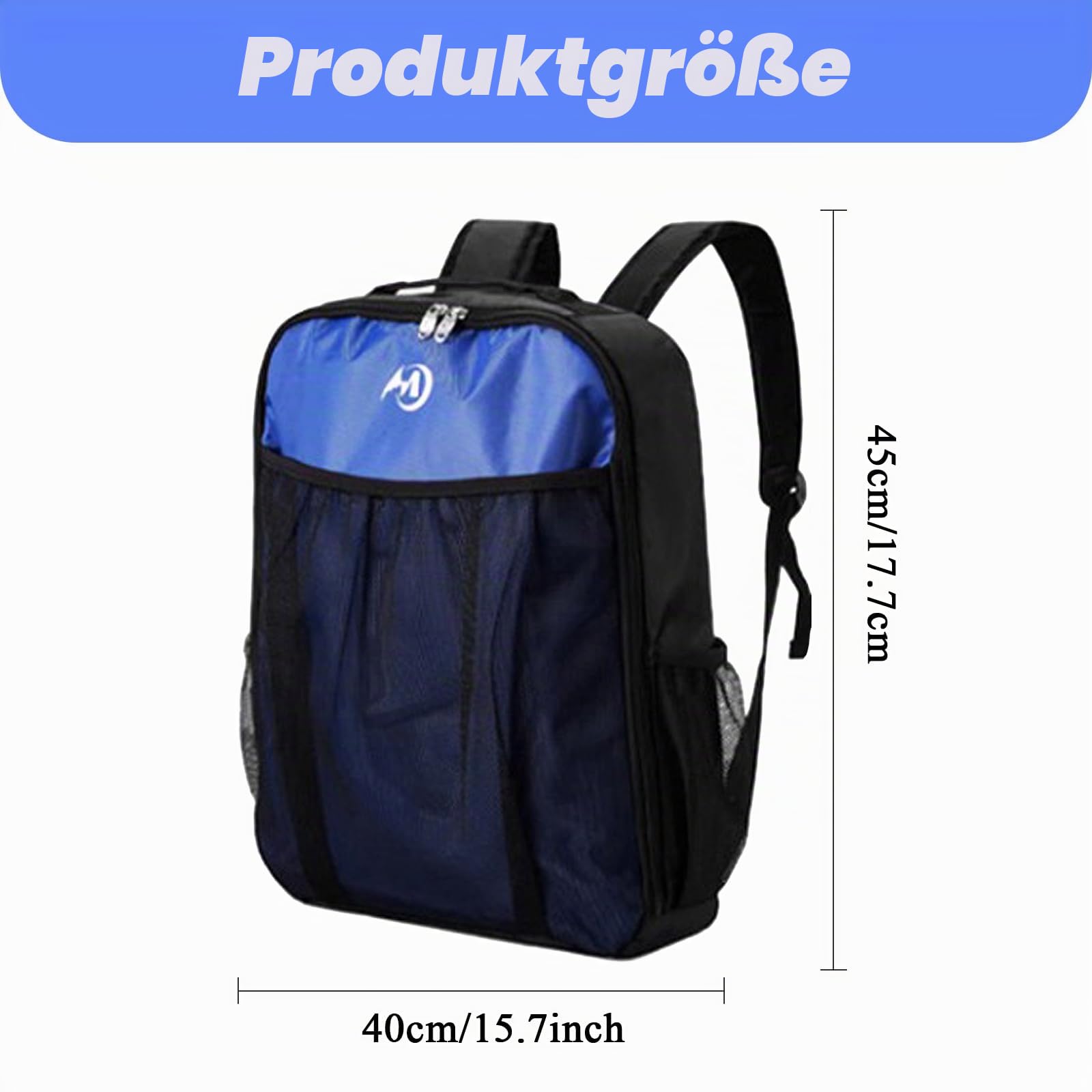 Fadcaer Atmungsaktive Transporttasche für Kinder, Rollschuhe, Rollschuh, Tasche für Inline-Skates, Eiskunstlauf, Unisex, Kinder und Erwachsene