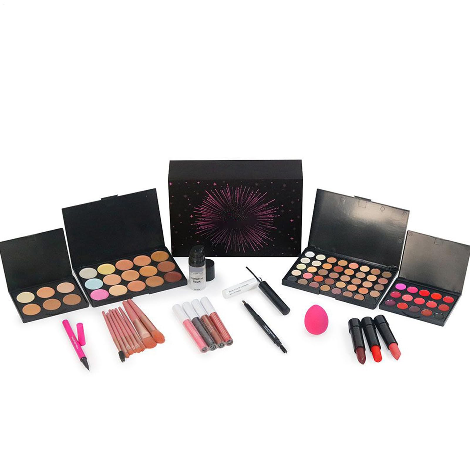 Set Di Trucco,Bellezza Palette di Ombretti Rossetto Pennello,Set Completo | di Trucco per Donne | Per Ragazze Adolescenti Principianti Compleanno Natale Moglie Festa Della Mamma Casa Salone