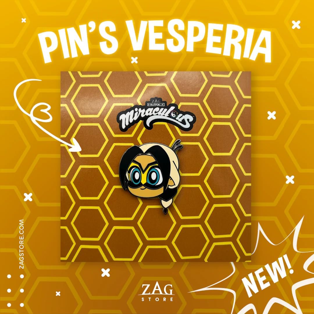 ZAG STORE - Miraculous Ladybug - Vesperia Chibi Pin Multicolor