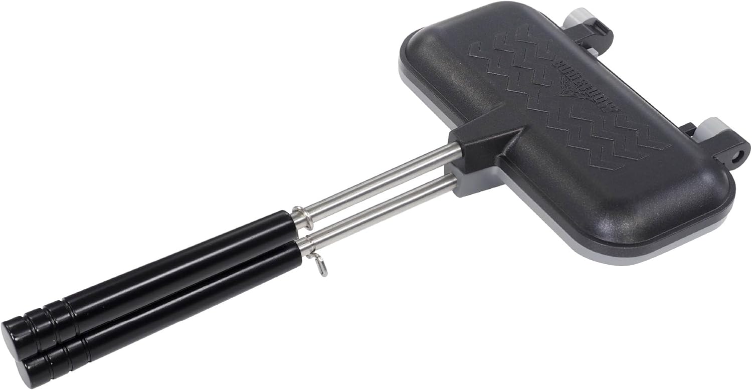 FULTAC 3811 Detachable Handle, Hot Sand, Grill Pan, Suitable for Direct Fire, Camping, Compact Storage, Approx. W 6.1 x D 11.4 x H 11.4 inches (15.5 x 3 x 29 cm)