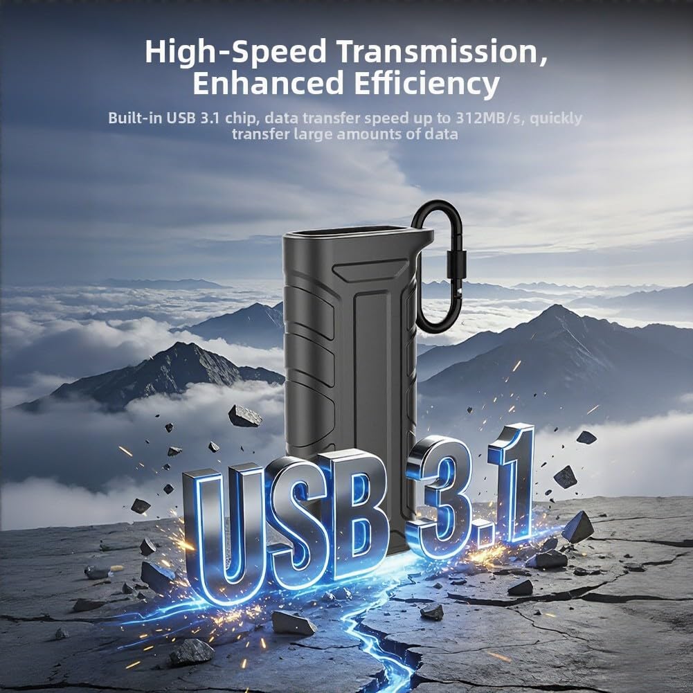 Supporto per schede di memoria, multi-funzionale di trasferimento rapido per schede SD TF Lettore di schede USB Custodia in alluminio Organizzatore portatile Accessorio da viaggio Archiviazione