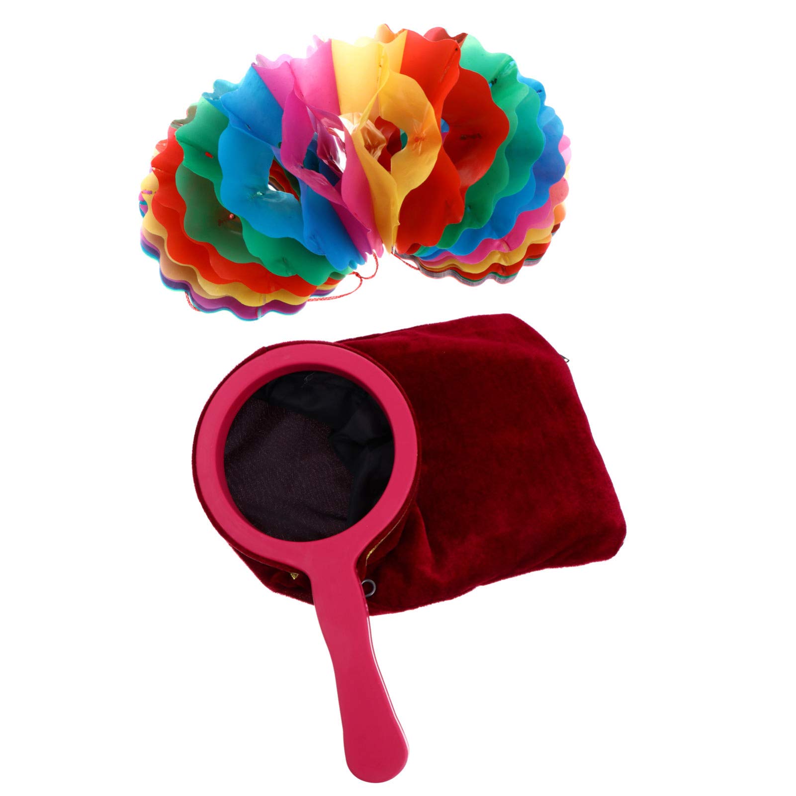 AmosfunAmosfun 2pcs Magic Props Change Bag Magic Performance Props Make It Appear Disappear for Kids Adults Stage Prop Supplies