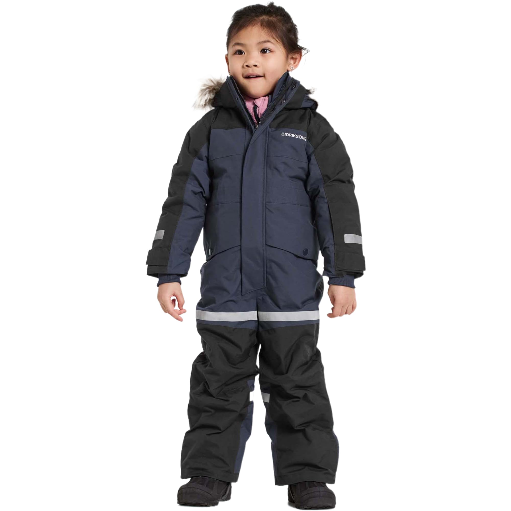 Didriksons Unisex Kids Navy Kids Bjarven Coverall 4