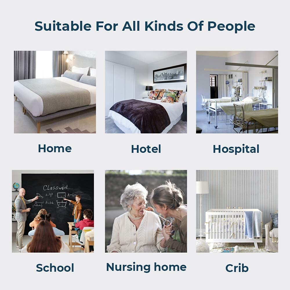 Federe Impermeabili Bedecor 40x70cm - Set 2 Copricuscini Ipoallergenici Con Cerniera - Foto 7