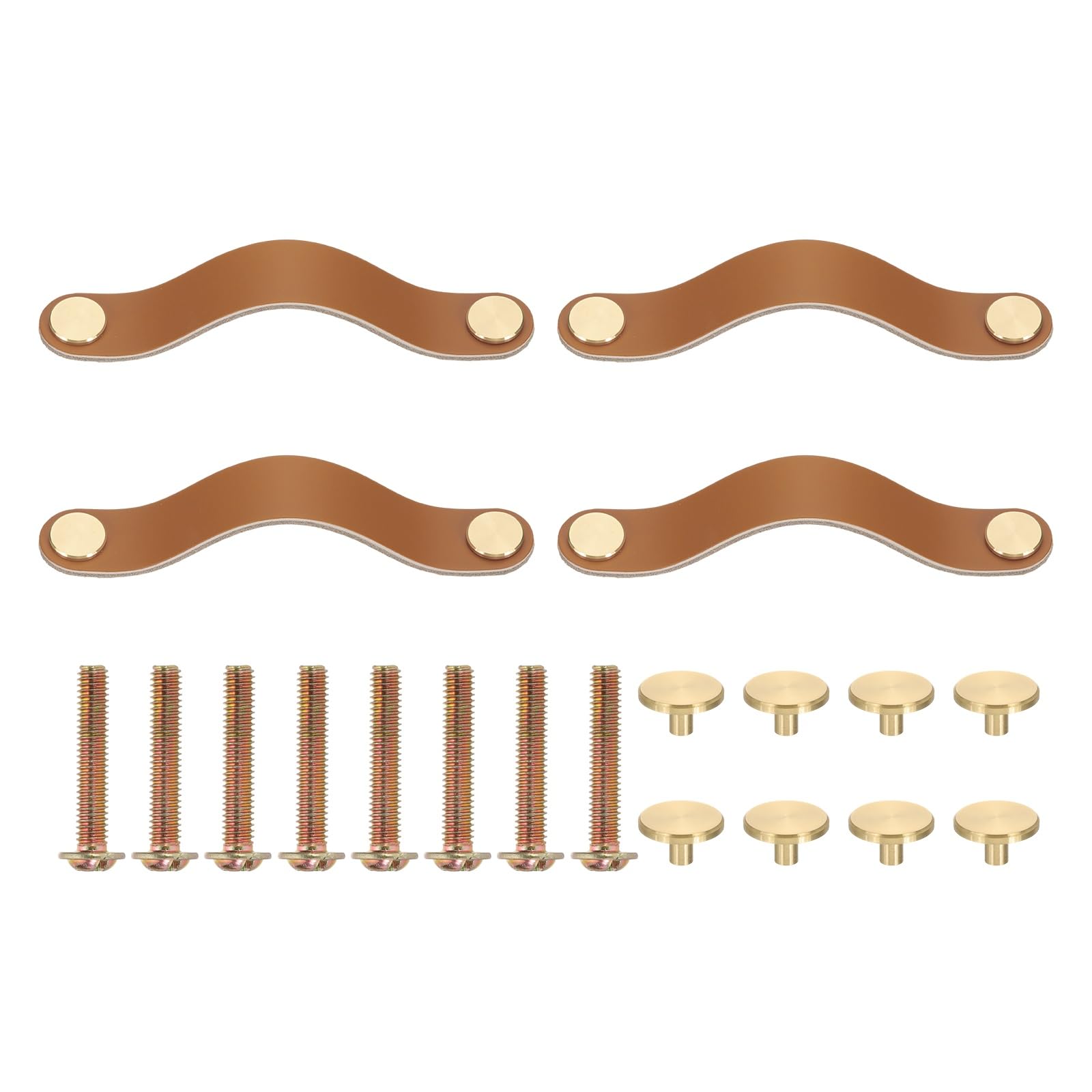 PATIKIL Leather Drawer Pulls