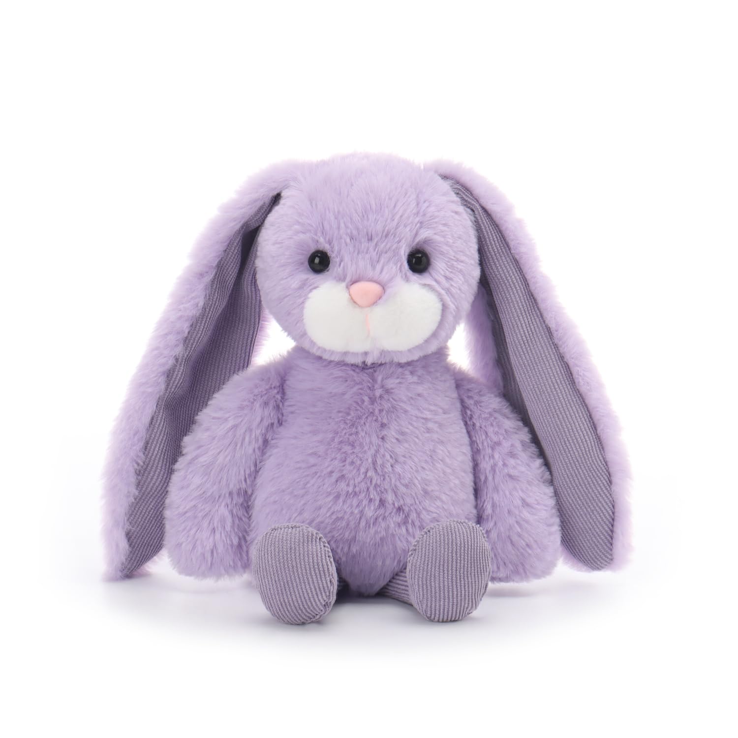 Apricot Lamb Purple Reese Bunny Rabbit Soft Stuffed Animals Plush Toys 7"