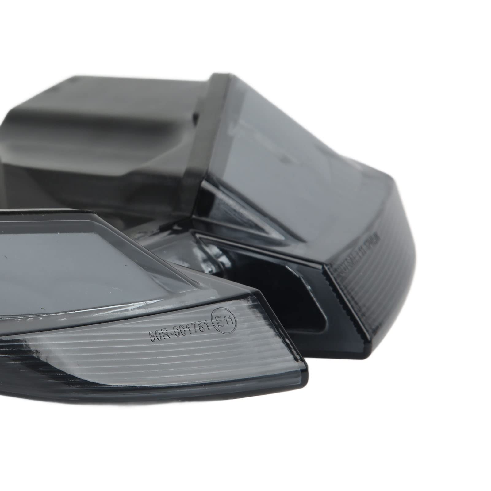 Fanale Posteriore a LED per Moto, Fanali Posteriori KIMISS Lampada di Arresto di Guida del Freno Lente Fumé Sostituzione della Lente in PMMA per HYPERMOTARD 821 939 950 SP 2012‑2021