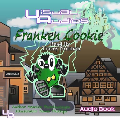 Franken Cookie Audiolivro Por Amelia Picklewiggle capa